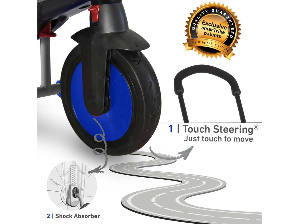 Triciclo Smartfold 300 Blu SmarTrike 5030800