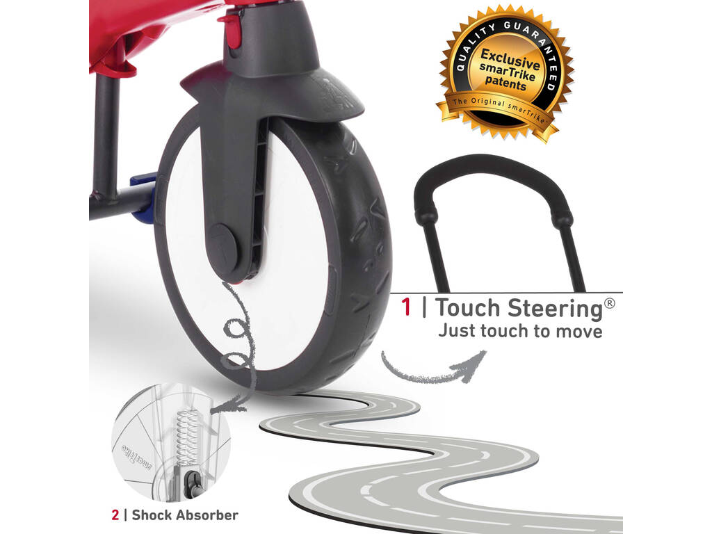 Triciclo Smartfold 300 Vermelho SmarTrike 5030100