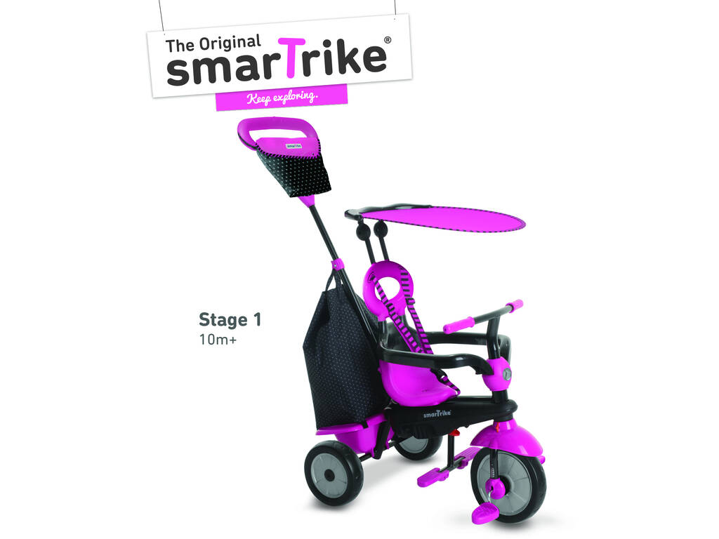 Trycicle Vanilla Plus Rose SmarTrike 6654100