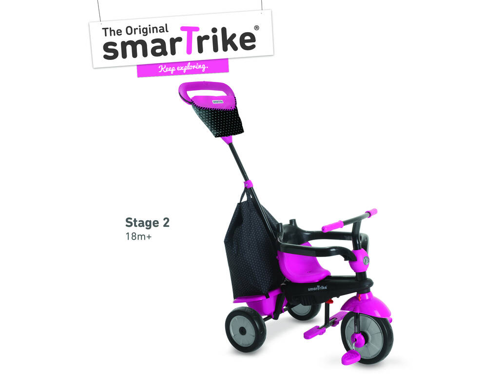 Trycicle Vanilla Plus Rose SmarTrike 6654100