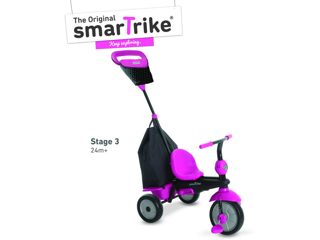 Trycicle Vanilla Plus Rose SmarTrike 6654100