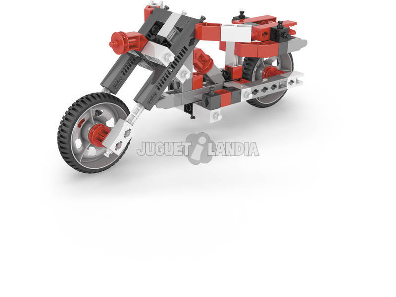 Kit Construction Inventeur 12 en 1 Motocyclettes Engino 1232