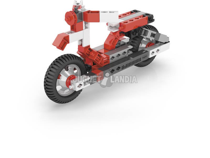 Kit Construction Inventeur 12 en 1 Motocyclettes Engino 1232