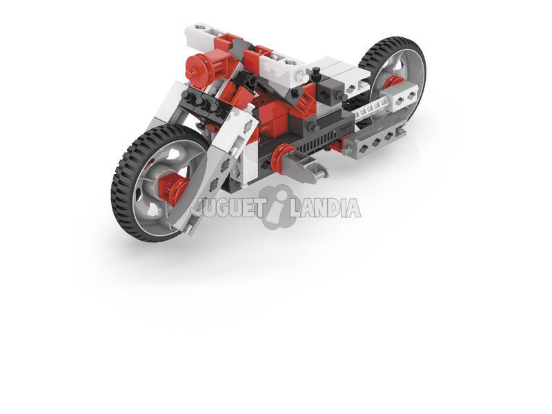 Set Costruzione Inventor 16 in 1 Moto Engino 1632