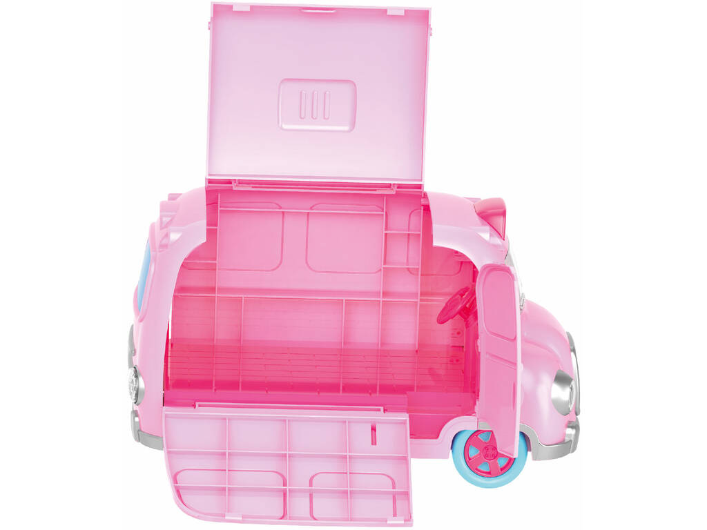 Playset Autobus Scolastico trasformabile 47 pezzi con Bambola 12 cm.