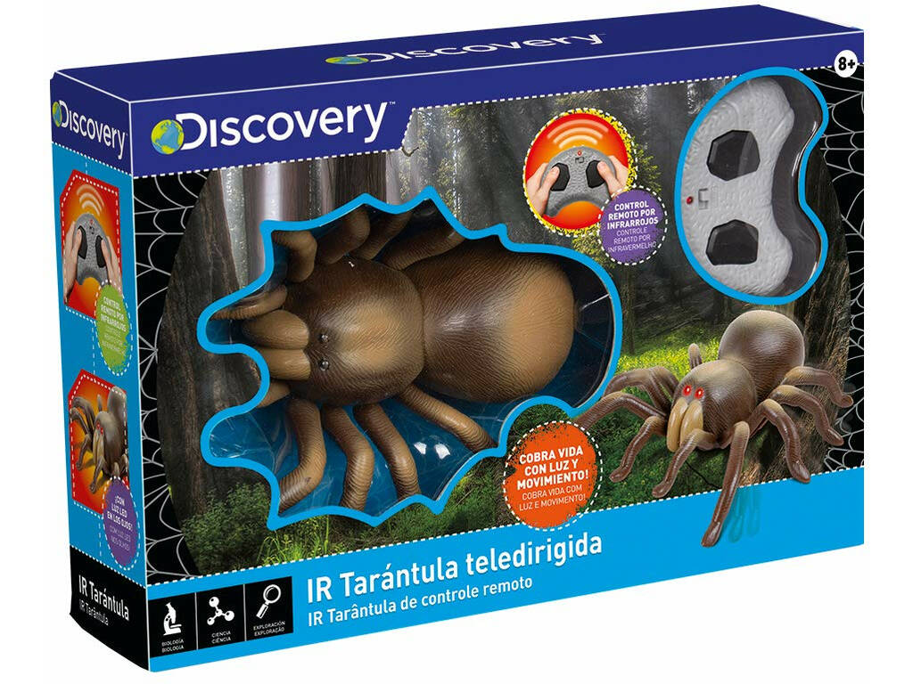 Radio Controle Tarentule Discovery World Brands 6000376