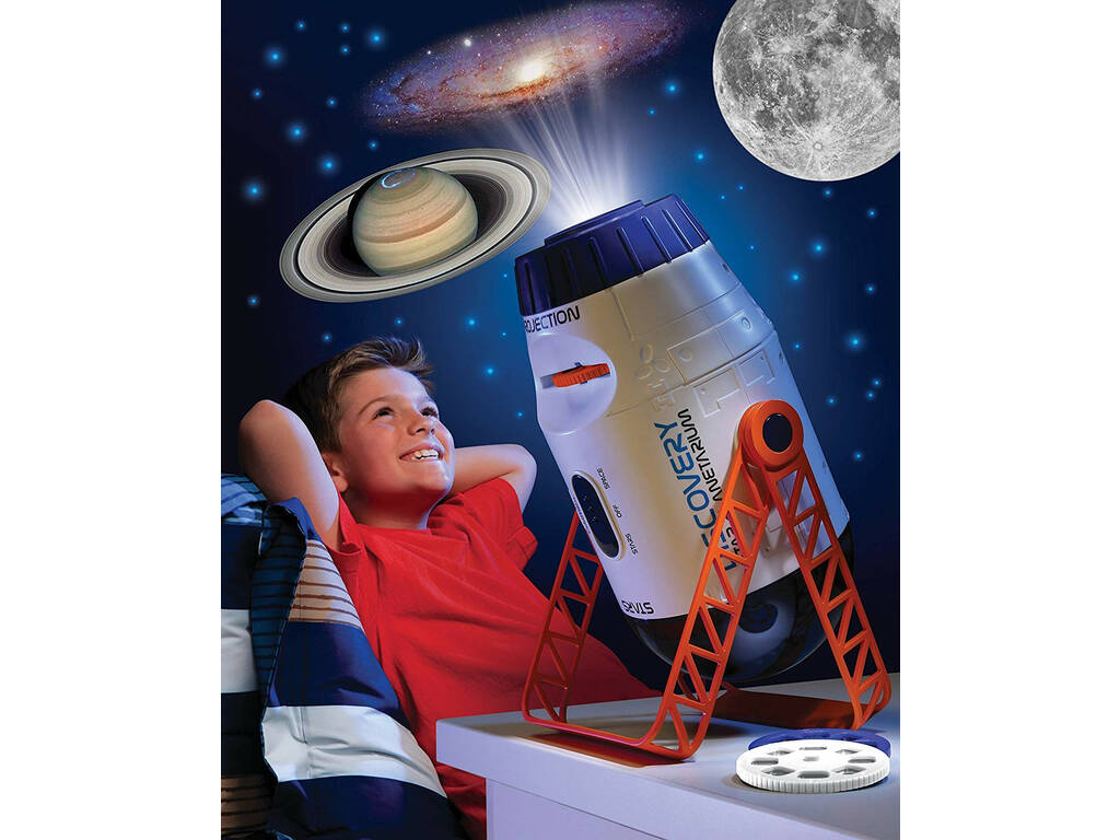 Projecteur Spatial Discovery 2 En 1 World Brands 6000076