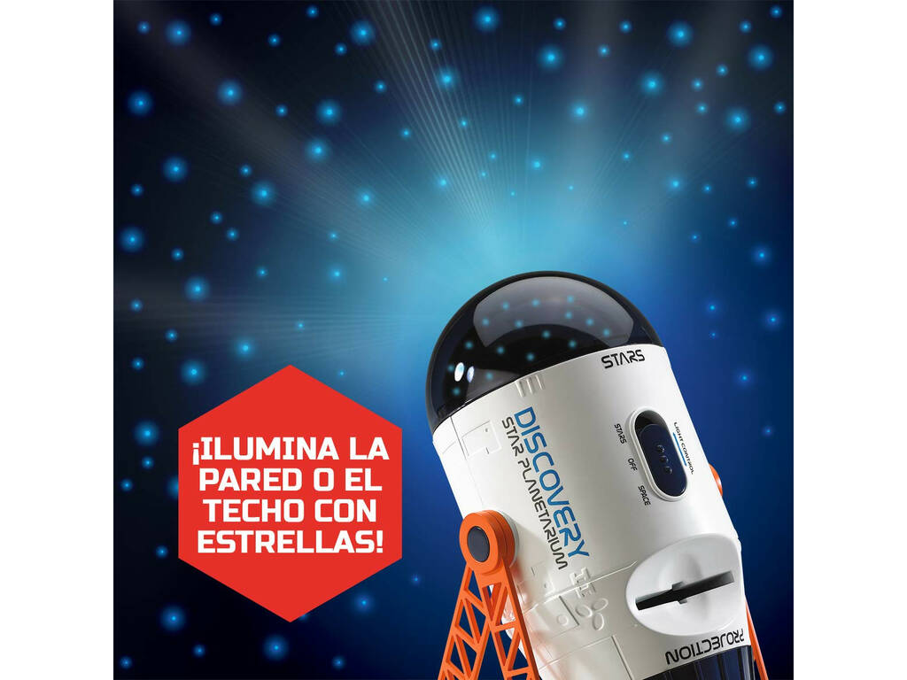 Projecteur Spatial Discovery 2 En 1 World Brands 6000076