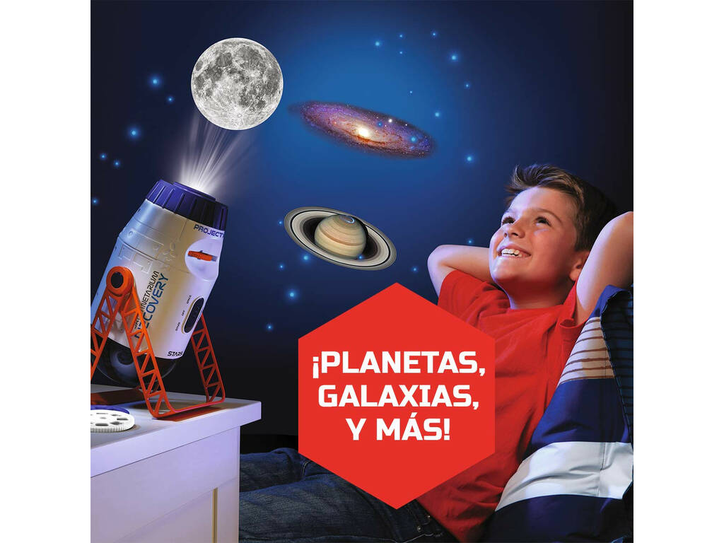 Projecteur Spatial Discovery 2 En 1 World Brands 6000076