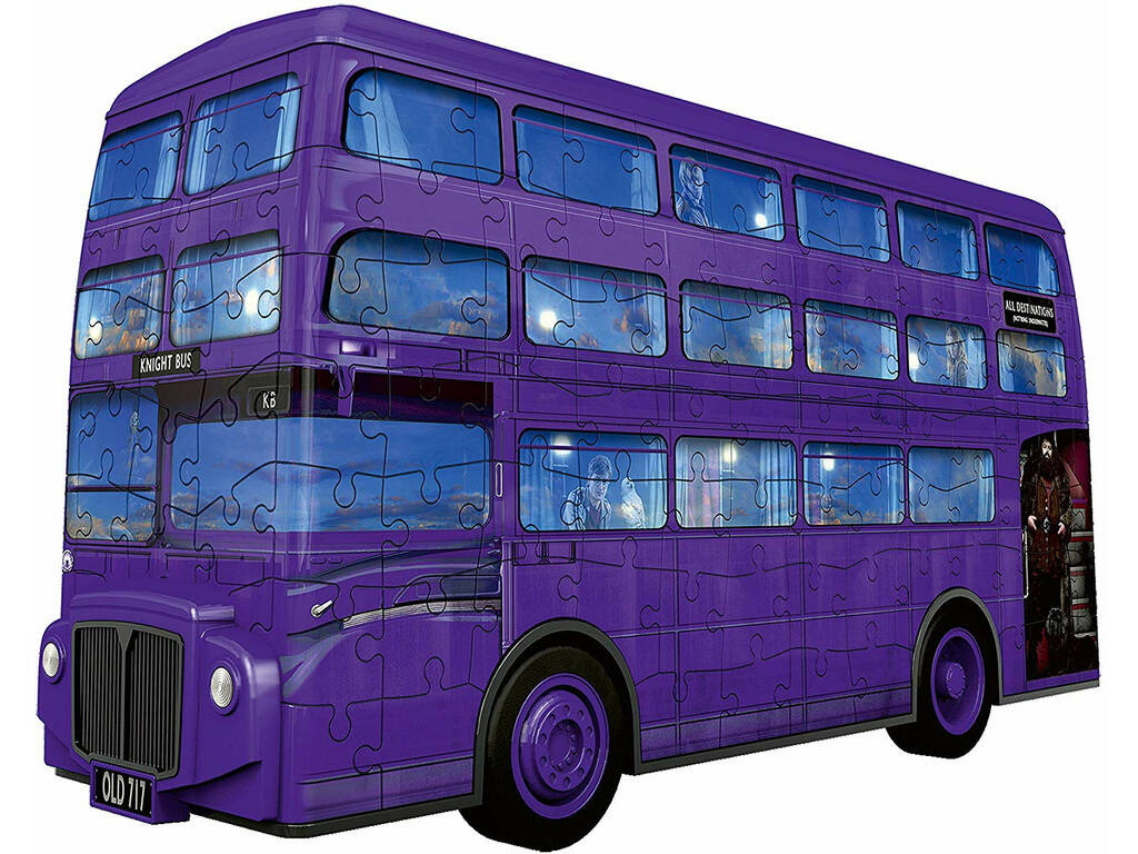 Puzzle 3D The Knight Bus Harry Potter Ravensburger 11158