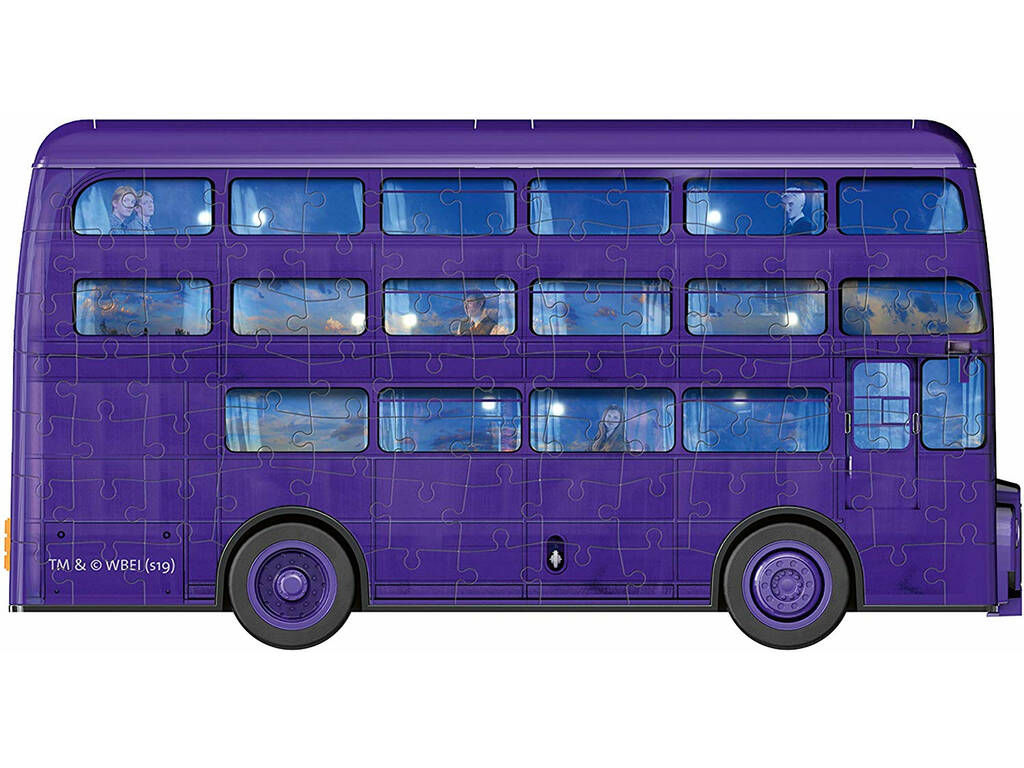 Puzzle 3D The Knight Bus Harry Potter Ravensburger 11158