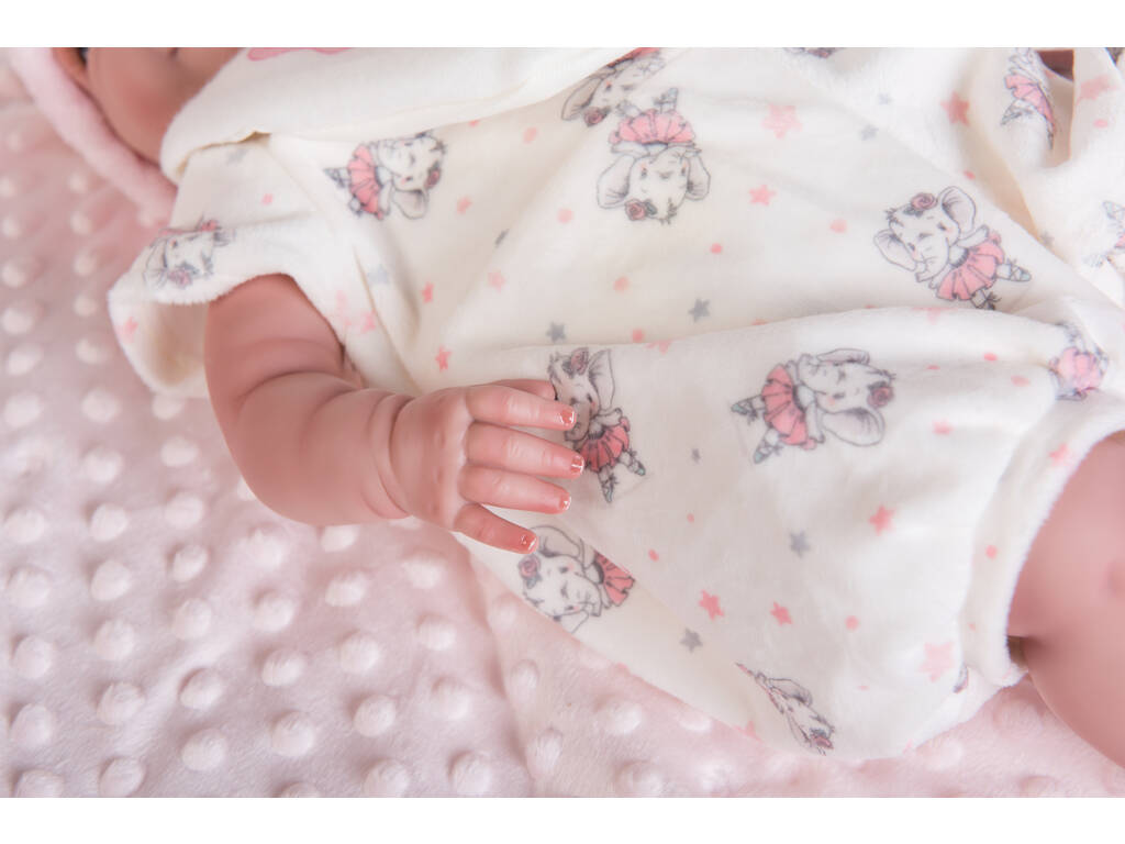 Poupée Mon Petit Reborn Chauve 42 cm. Bonnet Dormeur Berbesa 4551