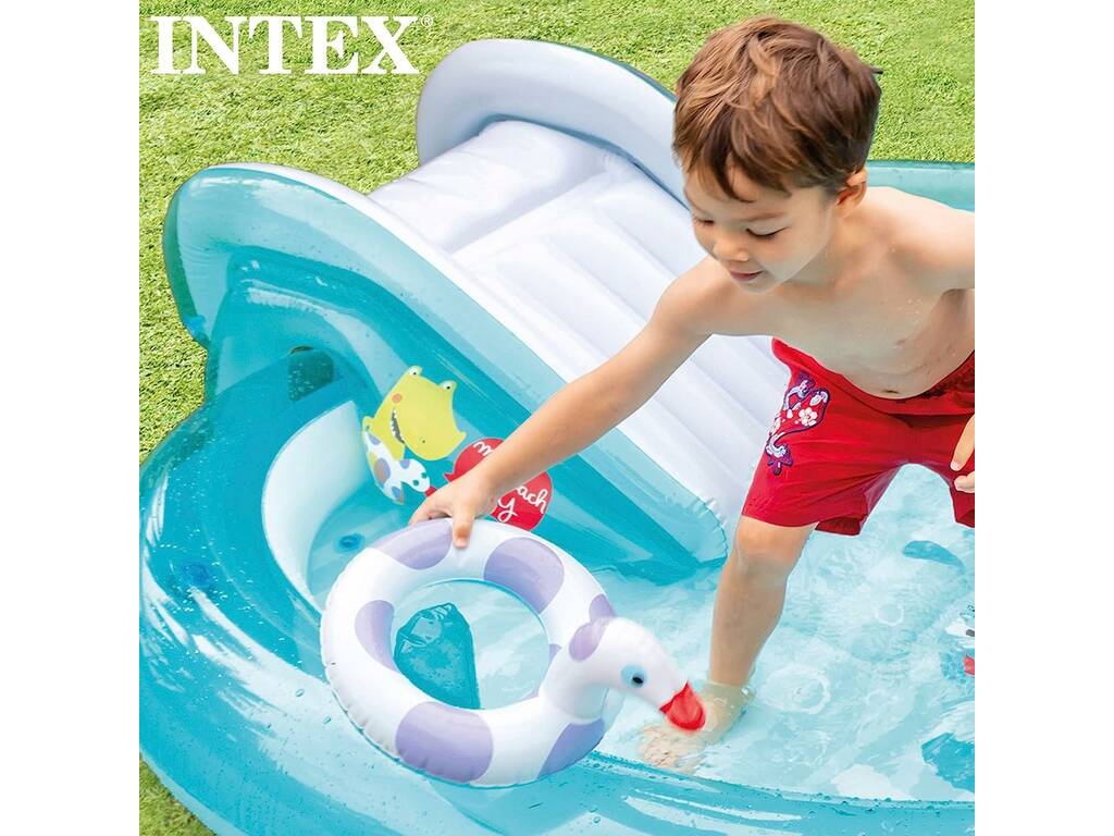 Gator Play Center con Accessori 201x170x84 cm Intex 57165 
