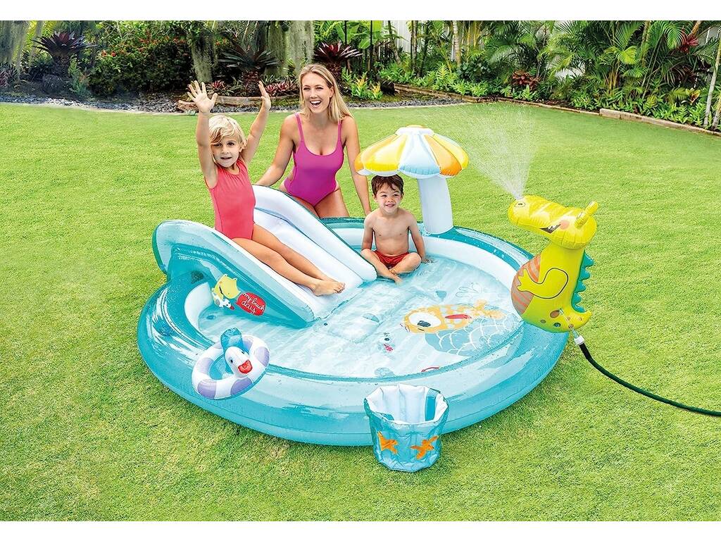 Gator Play Center con Accessori 201x170x84 cm Intex 57165 