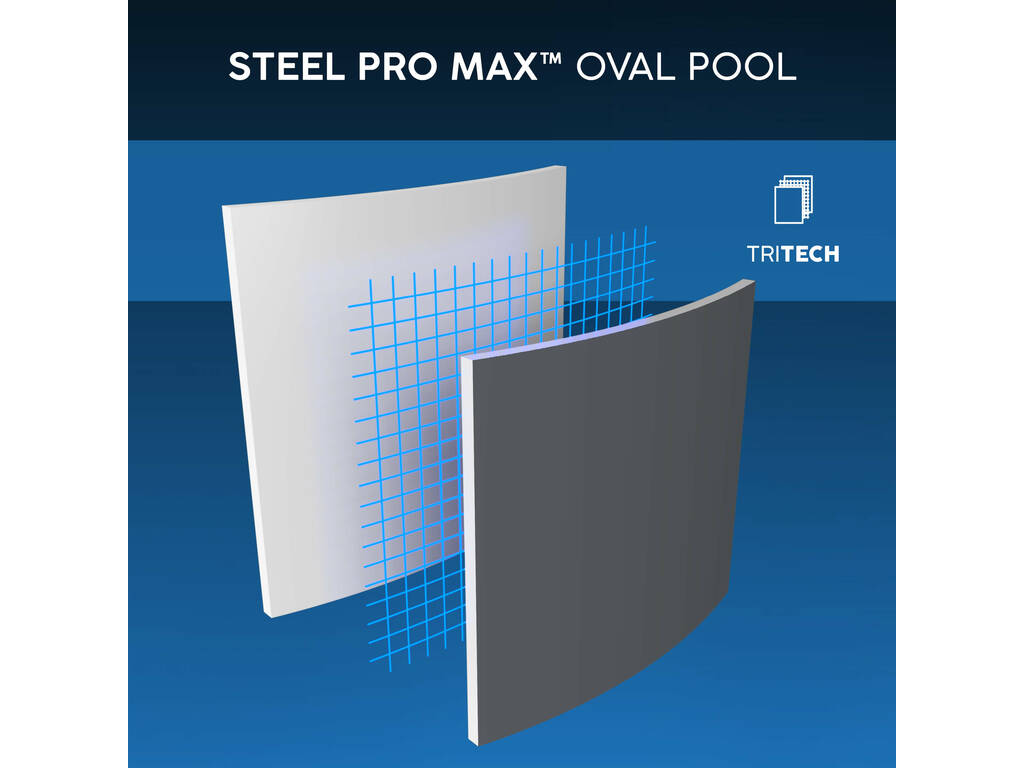 Piscina smontabile Power Steel 549x274x122 cm. Bestway 56710
