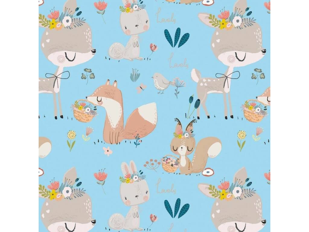 Papier Cadeau Pour Enfants Rouleau 2 Feuilles Ambar C10