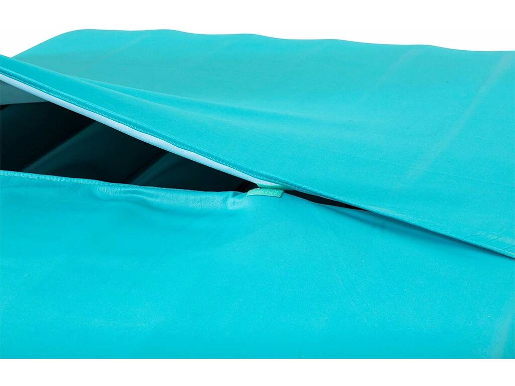 Materassino Gonfiabile Rivestimento con Coperta Tessile 200x129 cm. Bestway 43305