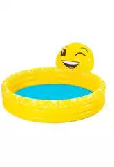 Piscina Ginflable Pour Enfants Emoji avec Arroseur Bestway 53081
