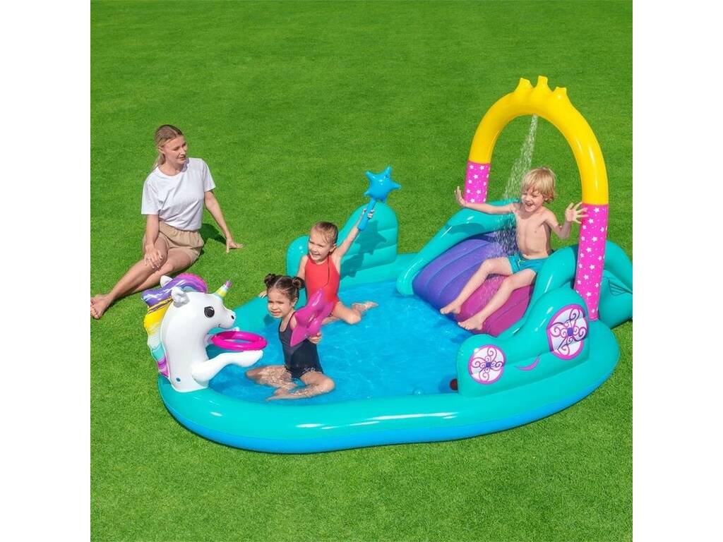Centro di Giochi Carrozza Unicorno Magico Bestway 53097