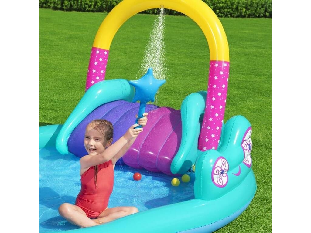 Centro di Giochi Carrozza Unicorno Magico Bestway 53097