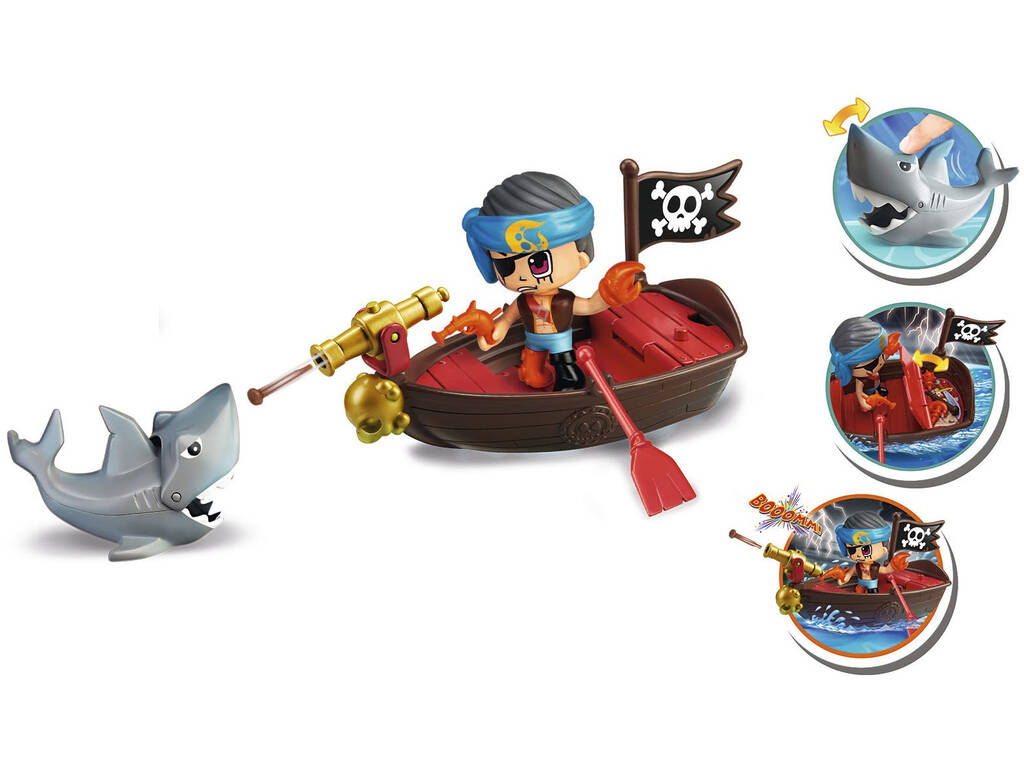 Pinypon Action Bateau Pirate Famosa 700015587