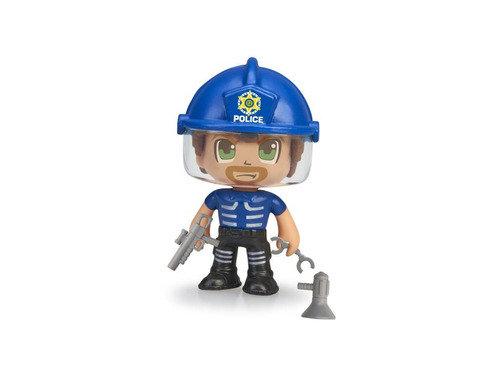 PinyPon Action Policier avec Voiture Quad Famosa 700015582