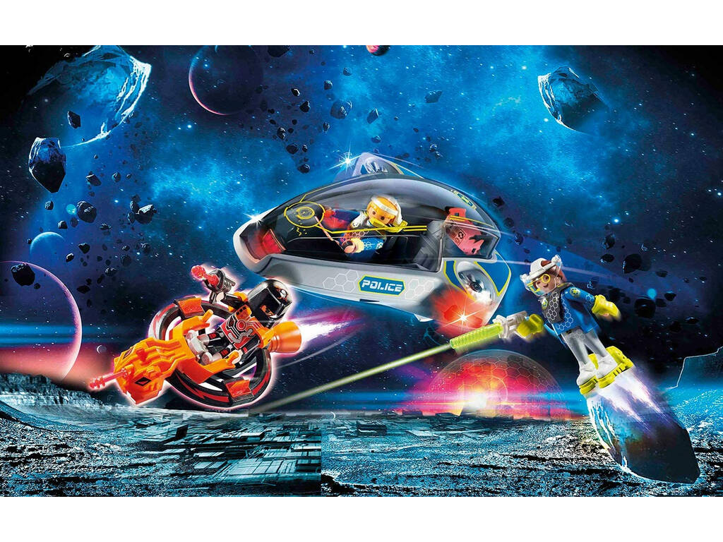 Playmobil Police Galactique Planeur