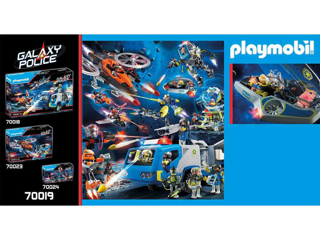 Playmobil Police Galactique Planeur
