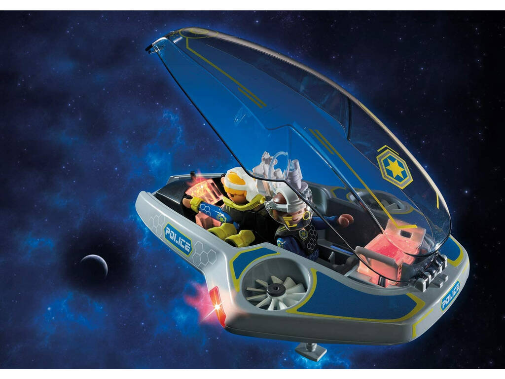 Playmobil Police Galactique Planeur