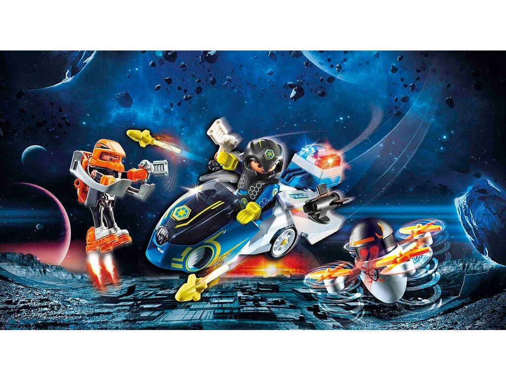 Playmobil Polizia Galattica Moto 70020