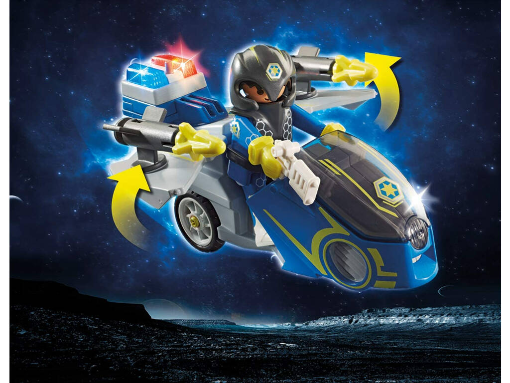 Playmobil Polizia Galattica Moto 70020