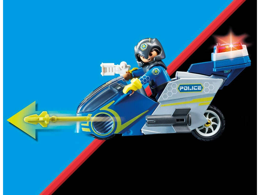 Playmobil Polizia Galattica Moto 70020