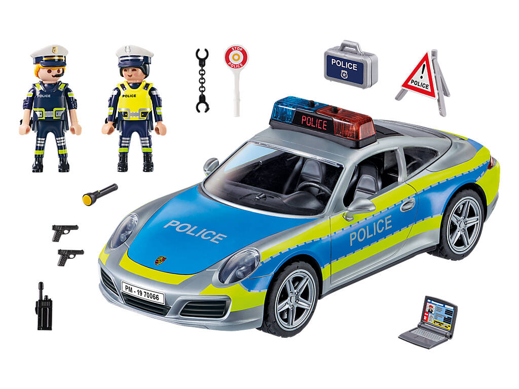 Playmobil Porsche 911 Carrera 4S Polizia 70066