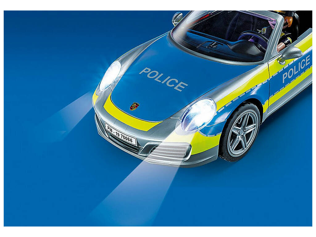 Playmobil Porsche 911 Carrera 4S Polizia 70066