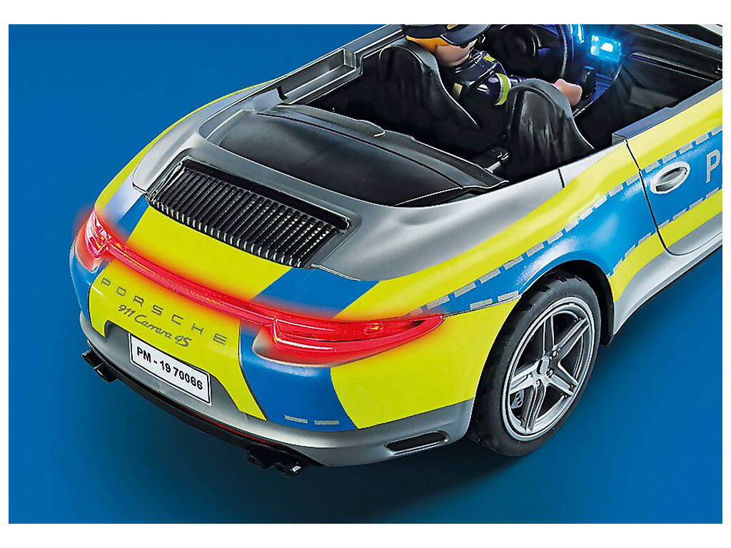 Playmobil Porsche 911 Carrera 4S Polizia 70066
