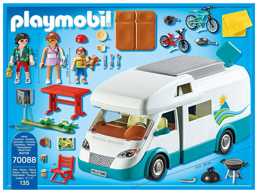 Playmobil Caravane d'été 70088