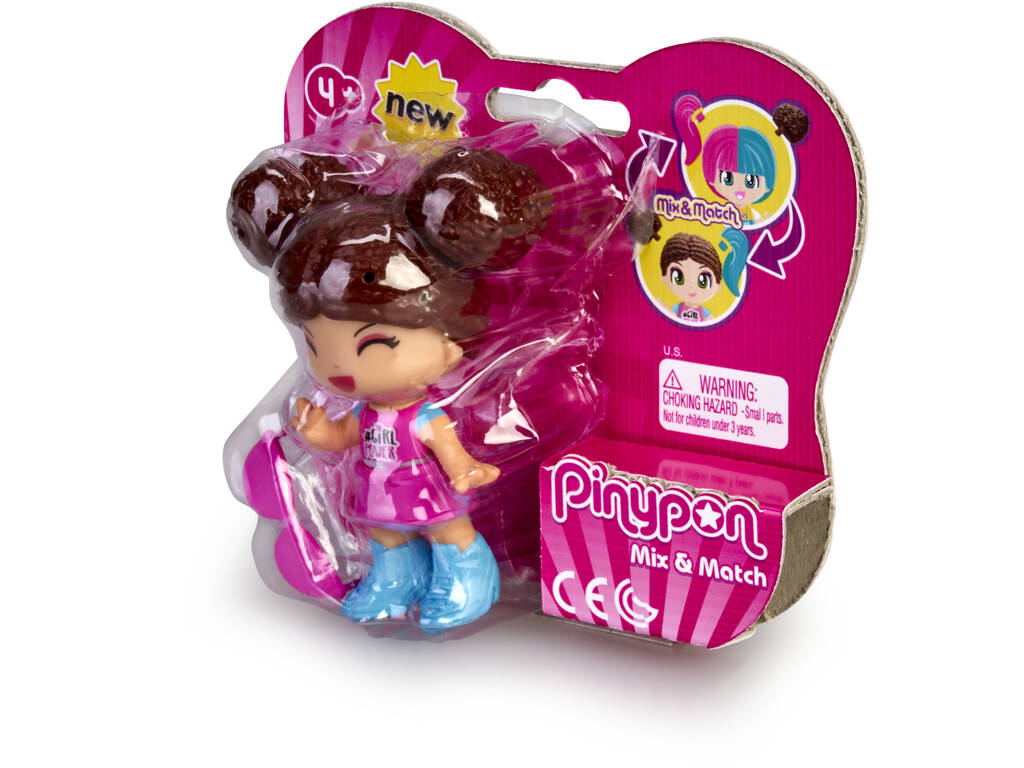 Pinypon New Look Capelli Castani Famosa 700015560