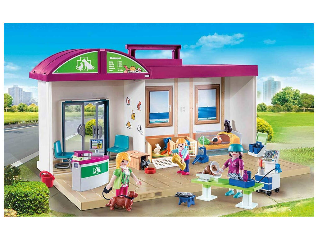 Playmobil Clínica Veterinaria Maletín 70146