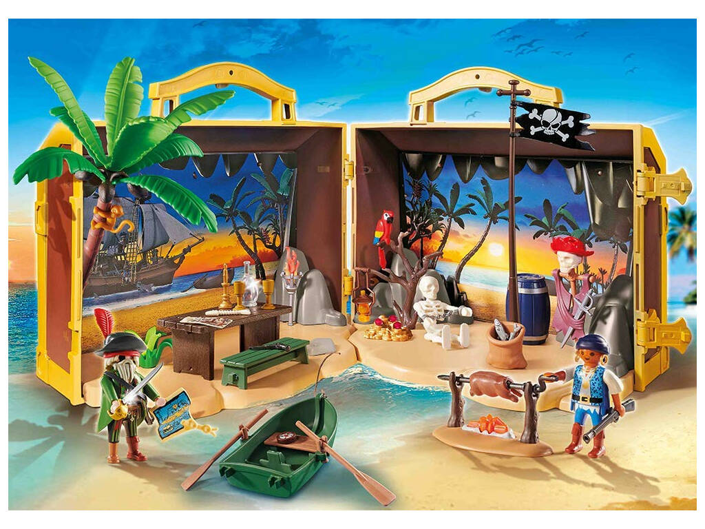 Playmobil Isola Pirata Valigetta 70150