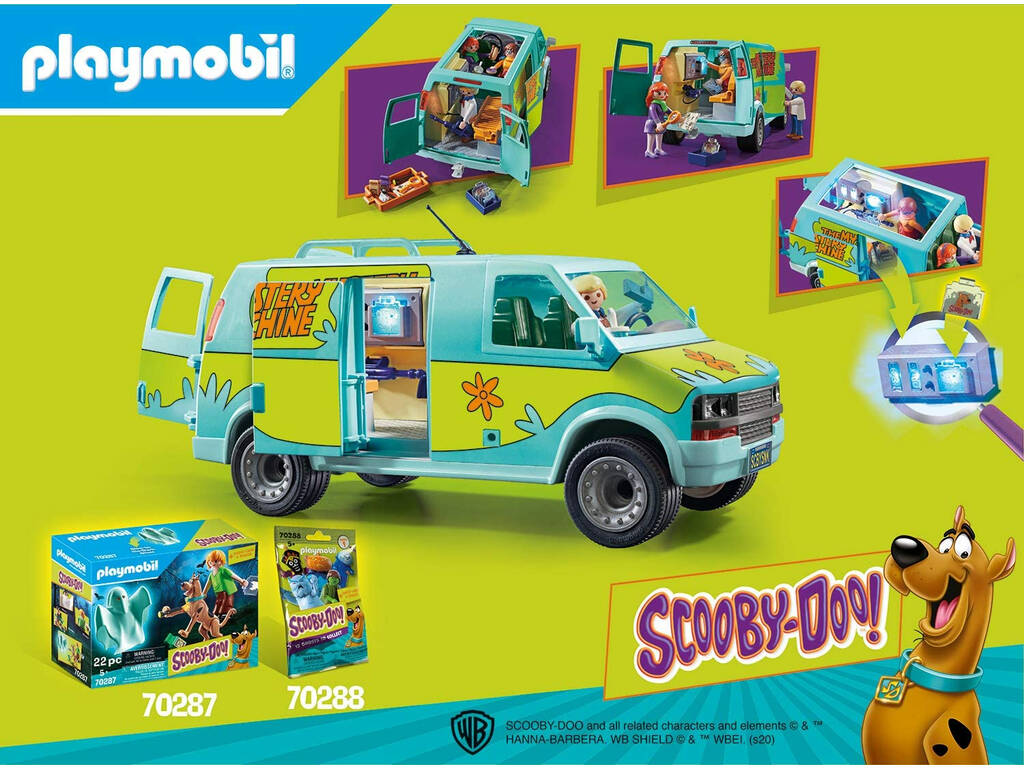 Playmobil Scooby-Doo La Máquina del Misterio 70286