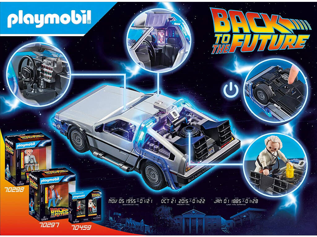 Playmobil Regreso al Futuro DeLorean 70317