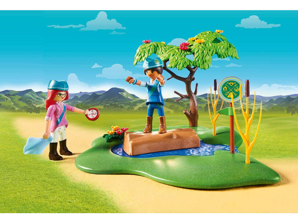 Playmobil Spirit Défi dans La Rivière 70330
