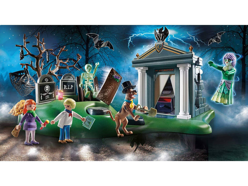 Playmobil Scooby-Doo Avventura nel Cimitero 70362