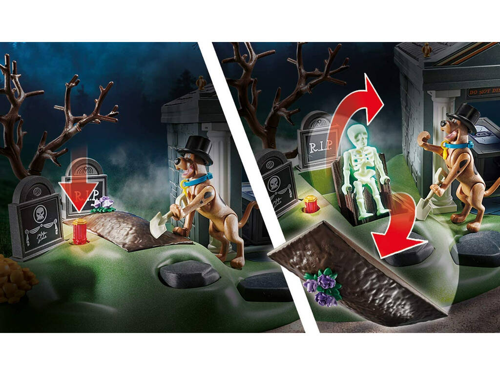 Playmobil Scooby-Doo Avventura nel Cimitero 70362