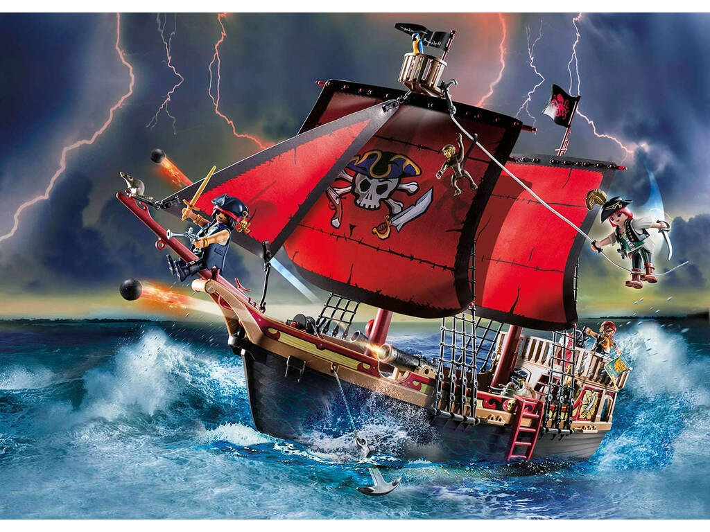 Playmobil Bateau Pirate Crâne 70411