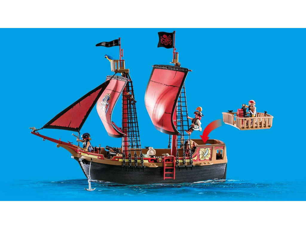 Playmobil Bateau Pirate Crâne 70411