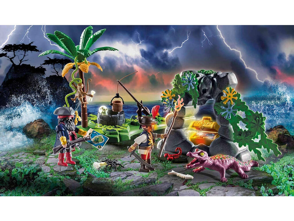 Playmobil Nascondiglio Pirata Playmobil 70414