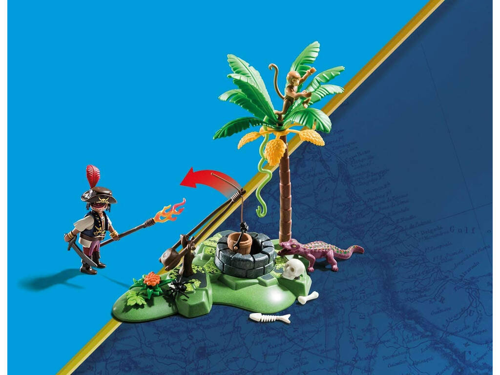 Playmobil Nascondiglio Pirata Playmobil 70414