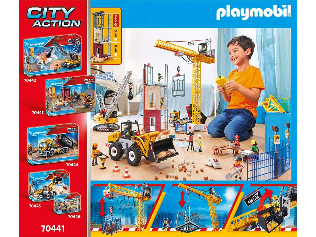 Playmobil Grua Radio Control 70441