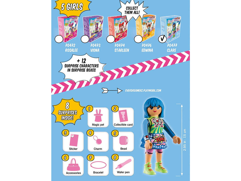 Playmobil EverDreamerz Series 2 Clare 70477
